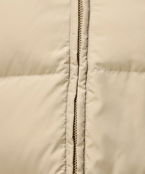 BEAUTY&YOUTH UNITED ARROWS（ビューティーアンドユースユナイテッドアローズ）の「BY リバーシブルファーフードショートダウン ◆（ダウンジャケット/コート・レディース・ブラック/ベージュ・MEDIUM/SMALL）」の6枚目の写真