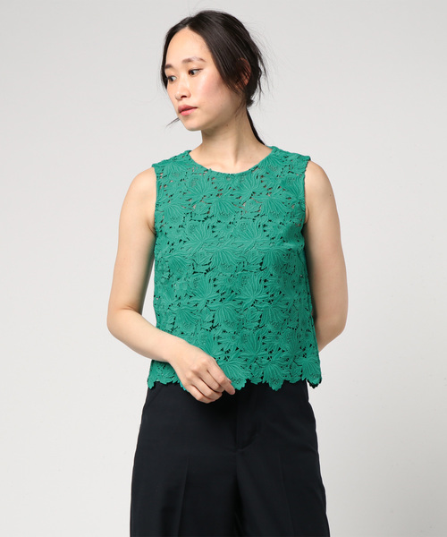 ESTNATION - 美品 ESTNATION エストネーション ブラウス グレー系 サイズ:36(S) 24春夏 フローラル ノースリーブ ボウタイ ブラウス / 花柄 プリント ローン素材 日本製 トップス シャツ カットソー【レディース】【中古】 ESTNATION - 美品 ESTNATION エストネーション ブラウス グレー