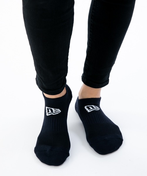 NEW ERA（ニューエラ）の「ニューエラ 靴下 3足 くるぶし NEW ERA（ソックス/靴下・メンズ・ホワイト/ブラック/マルチ/ブラック系その他2/ブラック系その他/ネイビー/グレー/チャコール・MEDIUM/LARGE/SMALL/X-SMALL）」の19枚目の写真