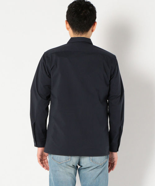 SHIPS（シップス）の「SU: COACH シャツ（シャツ/ブラウス・メンズ・ネイビー/チャコールグレー/ベージュ・LARGE/MEDIUM/SMALL/X-LARGE）」の10枚目の写真