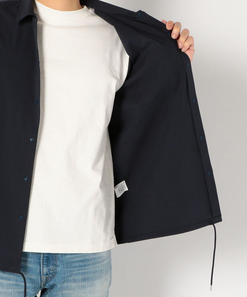 SHIPS（シップス）の「SU: COACH シャツ（シャツ/ブラウス・メンズ・ネイビー/チャコールグレー/ベージュ・LARGE/MEDIUM/SMALL/X-LARGE）」の18枚目の写真