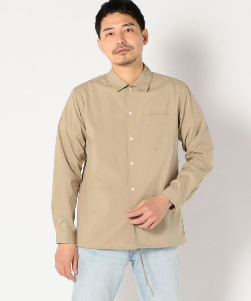 SHIPS（シップス）の「SU: COACH シャツ（シャツ/ブラウス・メンズ・ネイビー/チャコールグレー/ベージュ・LARGE/MEDIUM/SMALL/X-LARGE）」の22枚目の写真