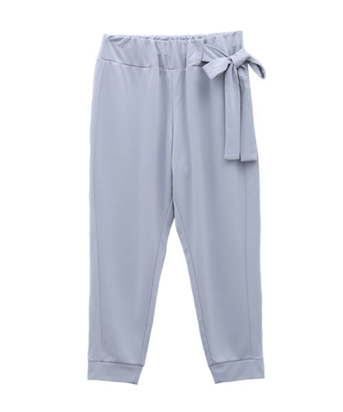 SUNBABIES（サンベイビーズ）の「[吸水速乾]アクティブ用テーパードパンツ（その他パンツ・レディース・グレー/ボルドー・MEDIUM/SMALL）」の10枚目の写真