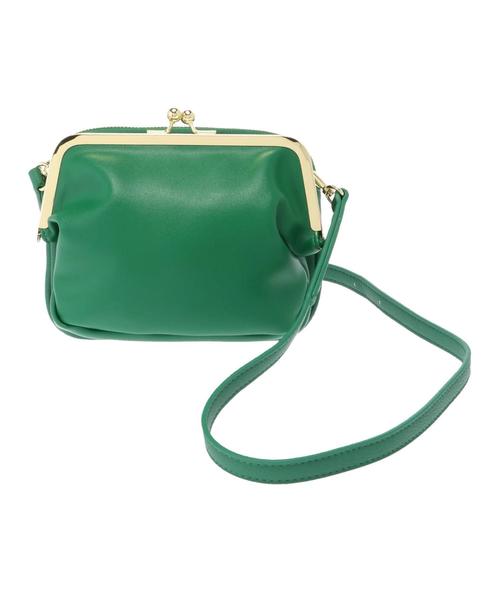 Green　Parks（グリーンパークス）の「・がま口ダブルフェイスミニショルダー（ショルダーバッグ・レディース・ブラック/グリーン/マスタード/キャメル・FREE）」の8枚目の写真