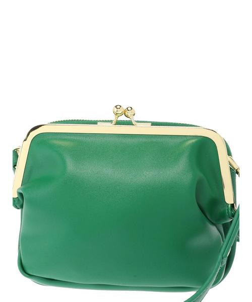 Green　Parks（グリーンパークス）の「・がま口ダブルフェイスミニショルダー（ショルダーバッグ・レディース・ブラック/グリーン/マスタード/キャメル・FREE）」の11枚目の写真