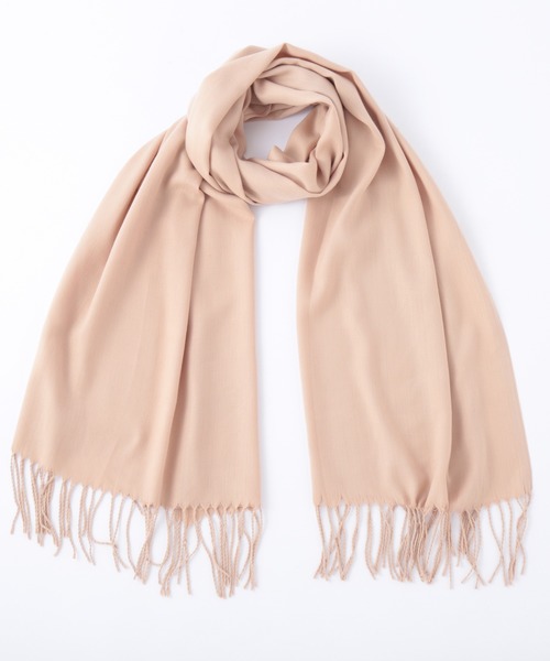 Jubilee Fabric（ジュビリーファブリック）の「大判ストール スムースマテリアル（ストール/ショール・レディース・ブラック/モスグリーン/ブラウン/ネイビー/グレー/ライトグレー/ロイヤルブルー/グレイッシュベージュ/グリーン系その他/アッシュグレー/ダークベージュ/ライトグリーン/テラコッタ/ライトアッシュグレー・FREE）」の9枚目の写真