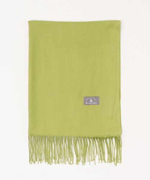 Jubilee Fabric（ジュビリーファブリック）の「大判ストール スムースマテリアル（ストール/ショール・レディース・ブラック/モスグリーン/ブラウン/ネイビー/グレー/ライトグレー/ロイヤルブルー/グレイッシュベージュ/グリーン系その他/アッシュグレー/ダークベージュ/ライトグリーン/テラコッタ/ライトアッシュグレー・FREE）」の17枚目の写真