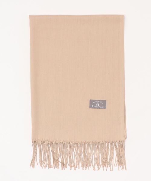 Jubilee Fabric（ジュビリーファブリック）の「大判ストール スムースマテリアル（ストール/ショール・レディース・ブラック/モスグリーン/ブラウン/ネイビー/グレー/ライトグレー/ロイヤルブルー/グレイッシュベージュ/グリーン系その他/アッシュグレー/ダークベージュ/ライトグリーン/テラコッタ/ライトアッシュグレー・FREE）」の15枚目の写真