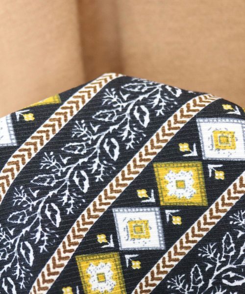 andme(アンドミー)の「ネックレス付き半袖ニットソードルマンブラウス(Tシャツ/カットソー・レディース・ブラック/ブラウン系その他/ボルドー・M/L)」の11枚目の写真