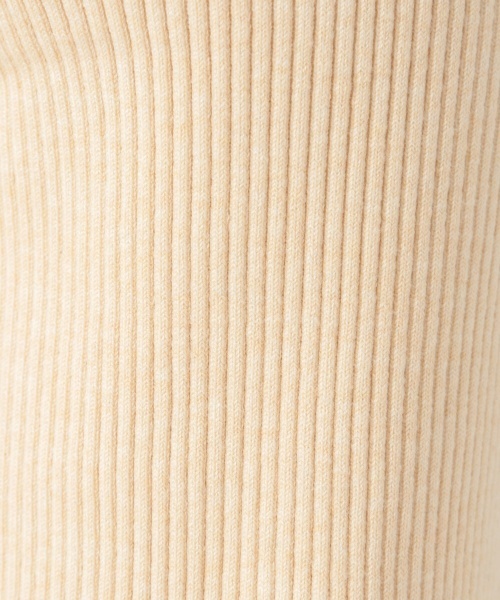 laboratory work(ラボラトリーワーク)の「リブニットパンツ(その他パンツ・レディース・アイボリー/ブラック/ブラウン・MEDIUM)」の13枚目の写真