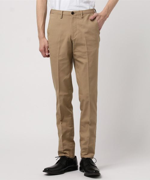 SHIPS（シップス）の「SC: COOLMAX(R) ストレッチ ノープリーツ パンツ（チノパンツ・メンズ・ホワイト/ライトグレー/ネイビー/コバルトブルー/ベージュ・34/30/31/32/29/33）」の4枚目の写真