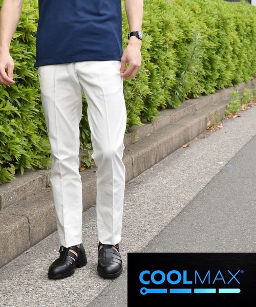 SHIPS（シップス）の「SC: COOLMAX(R) ストレッチ ノープリーツ パンツ（チノパンツ・メンズ・ホワイト/ライトグレー/ネイビー/コバルトブルー/ベージュ・34/30/31/32/29/33）」の9枚目の写真