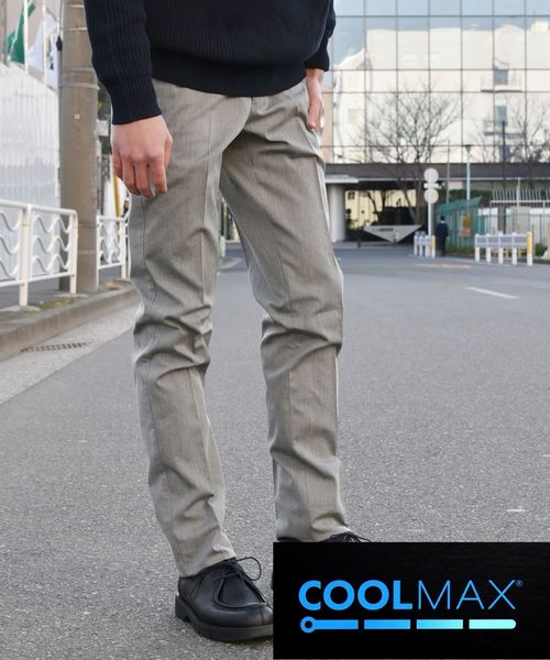 SHIPS（シップス）の「SC: COOLMAX(R) ストレッチ ノープリーツ パンツ（チノパンツ・メンズ・ホワイト/ライトグレー/ネイビー/コバルトブルー/ベージュ・34/30/31/32/29/33）」の6枚目の写真