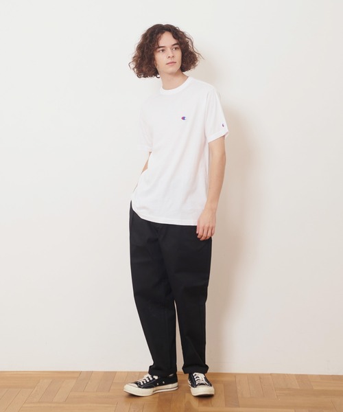 Champion(チャンピオン)の「【Champion】C3-P300 ショートスリーブTシャツ/チャンピオン(Tシャツ/カットソー・レディース・ブラック/レッド/イエロー/ロイヤルブルー/ホワイト/グレー/ピンク/オートミール/チャコール/ネイビー/ブルー系/ブラウン・M/L/XL/S)」の18枚目の写真