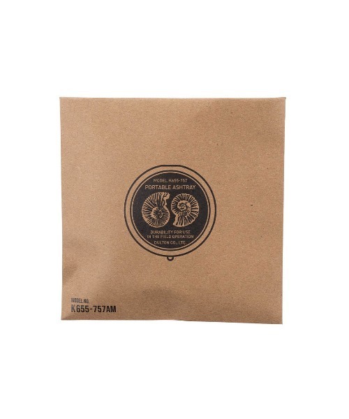 DULTON（ダルトン）の「PORTABLE ASHTRAY/携帯灰皿（アッシュトレイ/ライター・メンズ・レッド/ネイビー・FREE）」の3枚目の写真