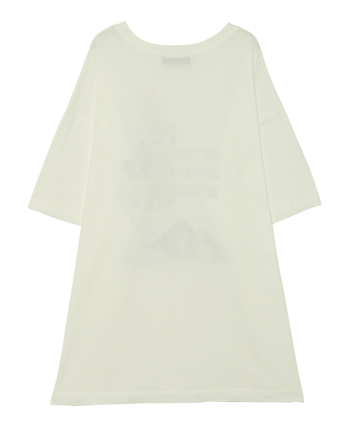 Candy Stripper（キャンディストリッパー）の「MY BABES BIG TEE（Tシャツ/カットソー・レディース・オフホワイト/ブラック/ブラウン・2）」の9枚目の写真