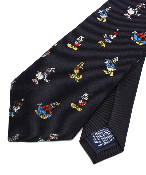J.PRESS（ジェイプレス）の「DISNEY×J.PRESS　コラボネクタイ（ネクタイ・メンズ・ネイビー系1・F）」の4枚目の写真