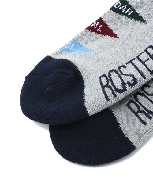 BEAMS BOY(ビームスボーイ)の「◎ROSTER SOCKS / ペナントソックス(ソックス/靴下・レディース・ナチュラル/グレー・ONE SIZE)」の8枚目の写真