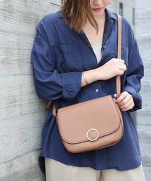 【JUGLANS】リングモチーフポシェットショルダーバッグ