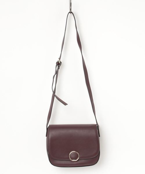 JUGLANS(ユグランス)の「【JUGLANS】リングモチーフポシェットショルダーバッグ(ショルダーバッグ・レディース・ブラック/アイボリー/ネイビー/ブラウン/ピンク/ワインレッド/ブラック系その他/ベージュ系その他・FREE)」の11枚目の写真