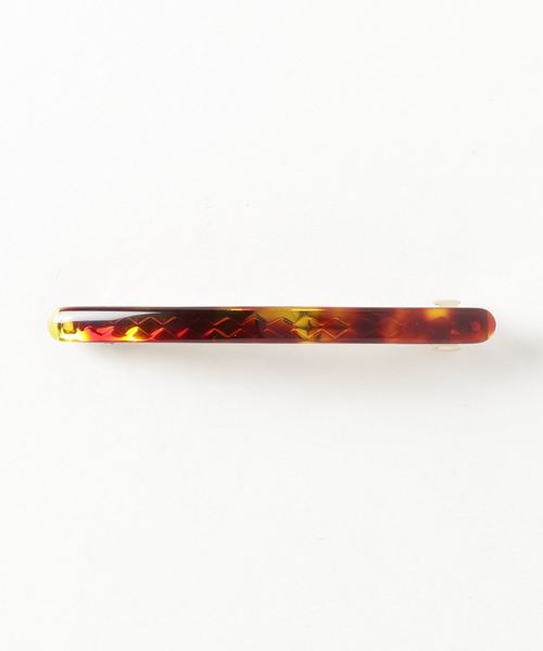 tone（トーン）の「【KuKuLu TOKYO】シャープロングバレッタ（バレッタ/ヘアクリップ・レディース・ブラウン/シルバー/オレンジ/グリーン/ブラウン系その他・FREE）」の2枚目の写真