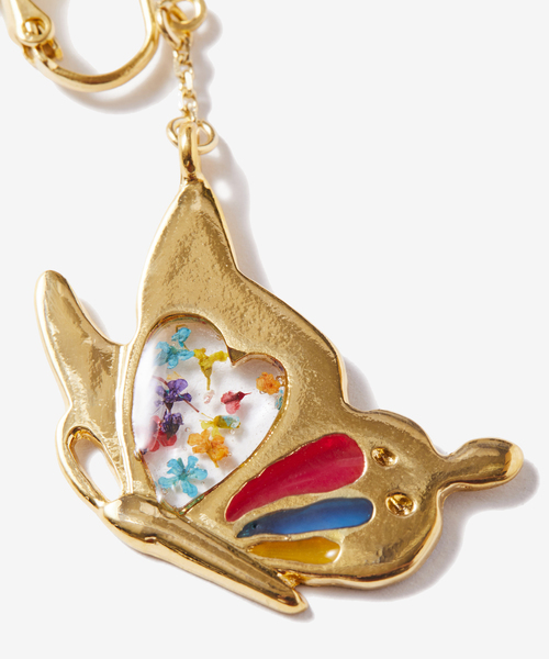 rehacer(レアセル)の「rehacer : Flower Butterfly Earrings Made in Japan / フラワーバタフライ イヤリング メイドインジャパン(イヤリング・レディース・シルバー/ゴールド・FREE)」の3枚目の写真