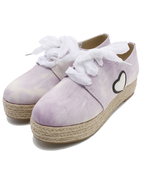 L.D.S.（エルディーエス）の「ワッペンエスパドリーユ（その他シューズ・レディース・ホワイト系/ブラック系/パープル系・MEDIUM/LARGE）」の3枚目の写真
