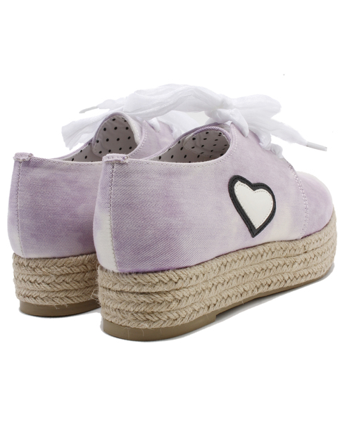 L.D.S.（エルディーエス）の「ワッペンエスパドリーユ（その他シューズ・レディース・ホワイト系/ブラック系/パープル系・MEDIUM/LARGE）」の8枚目の写真
