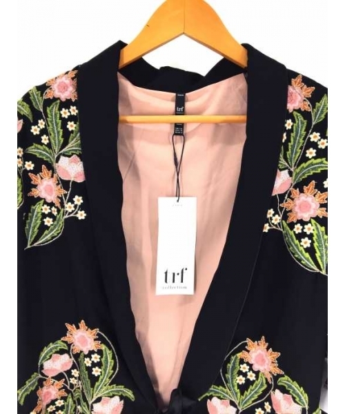 ブランド古着】花柄刺繍ガウンジャケット（その他アウター）｜ZARA TRF