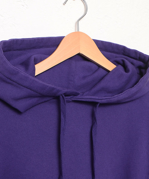 MinoriTY（マイノリティ）の「オーバーサイズ 長袖 カットワーク デザイン ビッグシルエット プルパーカー（パーカー・メンズ・ライトグレー/ブラック/パープル・M/L）」の8枚目の写真