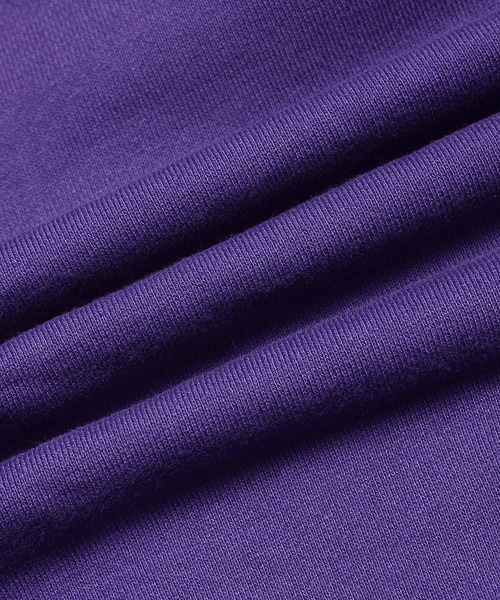 MinoriTY（マイノリティ）の「オーバーサイズ 長袖 カットワーク デザイン ビッグシルエット プルパーカー（パーカー・メンズ・ライトグレー/ブラック/パープル・M/L）」の13枚目の写真