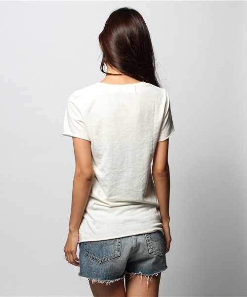 goa(ゴア)の「Grassy Teepee Tシャツ(Tシャツ/カットソー・レディース・アイボリー/A・FREE)」の5枚目の写真