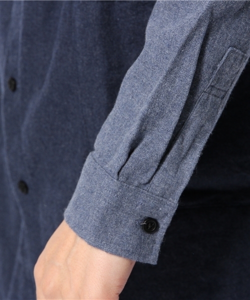 WEGO(ウィゴー)の「WEGO/ロングネルシャツ(シャツ/ブラウス・メンズ・ブラウン/ネイビー/その他1/その他2・MEDIUM/LARGE)」の9枚目の写真