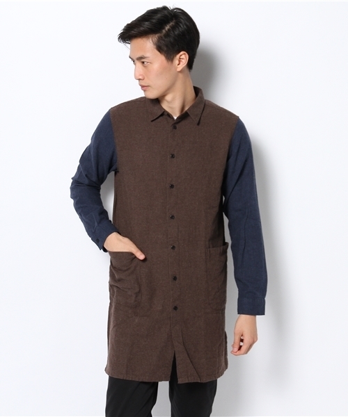 WEGO(ウィゴー)の「WEGO/ロングネルシャツ(シャツ/ブラウス・メンズ・ブラウン/ネイビー/その他1/その他2・MEDIUM/LARGE)」の17枚目の写真