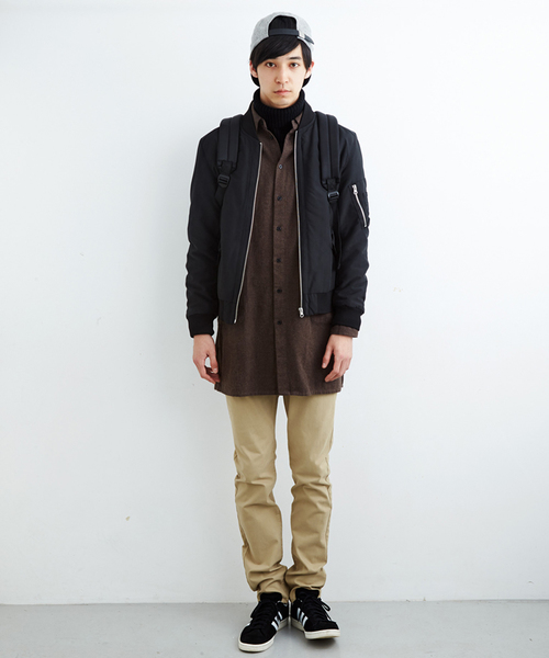 WEGO(ウィゴー)の「WEGO/ロングネルシャツ(シャツ/ブラウス・メンズ・ブラウン/ネイビー/その他1/その他2・MEDIUM/LARGE)」の15枚目の写真