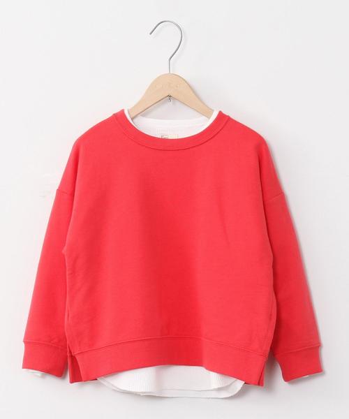 coen（コーエン）の「【coen キッズ / ジュニア】バックプリントスウェット×ワッフルロンT（2セット）（スウェット・キッズ・グレー/ホワイト/レッド/ネイビー・110/100/120/130/140/150）」の19枚目の写真