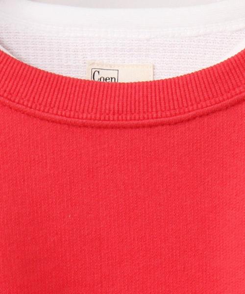 coen（コーエン）の「【coen キッズ / ジュニア】バックプリントスウェット×ワッフルロンT（2セット）（スウェット・キッズ・グレー/ホワイト/レッド/ネイビー・110/100/120/130/140/150）」の17枚目の写真