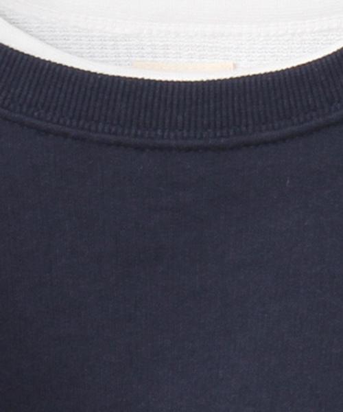 coen（コーエン）の「【coen キッズ / ジュニア】バックプリントスウェット×ワッフルロンT（2セット）（スウェット・キッズ・グレー/ホワイト/レッド/ネイビー・110/100/120/130/140/150）」の14枚目の写真