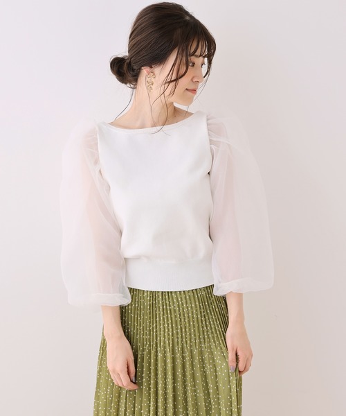 one after another NICE CLAUP（ワンアフターアナザーナイスクラップ）の「変形プリーツスカート（スカート・レディース・ホワイト系その他/ブラック系その他/グリーン/グリーン系その他/ピンク・FREE）」の21枚目の写真