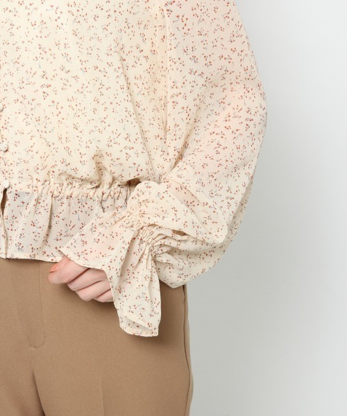 Heather（ヘザー）の「フラワーシフォンブラウス　　874508（シャツ/ブラウス・レディース・ホワイト系その他/ブルー系その他/ブラック系その他・FREE）」の11枚目の写真