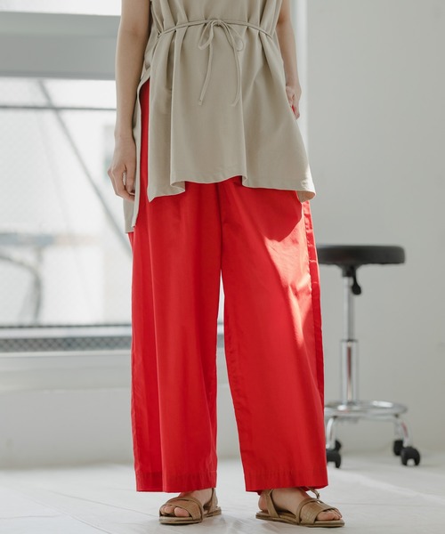 niko and...（ニコアンド）の「カラフルガーデンパンツ（その他パンツ・レディース・カーキ/ブラック/ネイビー/ブラウン/レッド・MEDIUM/LARGE）」の5枚目の写真