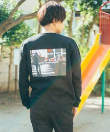 BEATJIVE | バックプリント フォトプリント スウェット　トレーナー(スウェット)