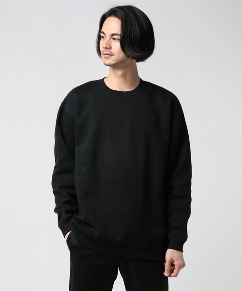 BEATJIVE（ビートジャイブ）の「バックプリント フォトプリント スウェット　トレーナー（スウェット・メンズ・ブラック/ホワイト・MEDIUM/LARGE）」の3枚目の写真