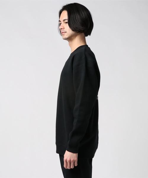 BEATJIVE（ビートジャイブ）の「バックプリント フォトプリント スウェット　トレーナー（スウェット・メンズ・ブラック/ホワイト・MEDIUM/LARGE）」の5枚目の写真