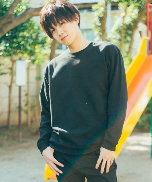 BEATJIVE（ビートジャイブ）の「バックプリント フォトプリント スウェット　トレーナー（スウェット・メンズ・ブラック/ホワイト・MEDIUM/LARGE）」の9枚目の写真