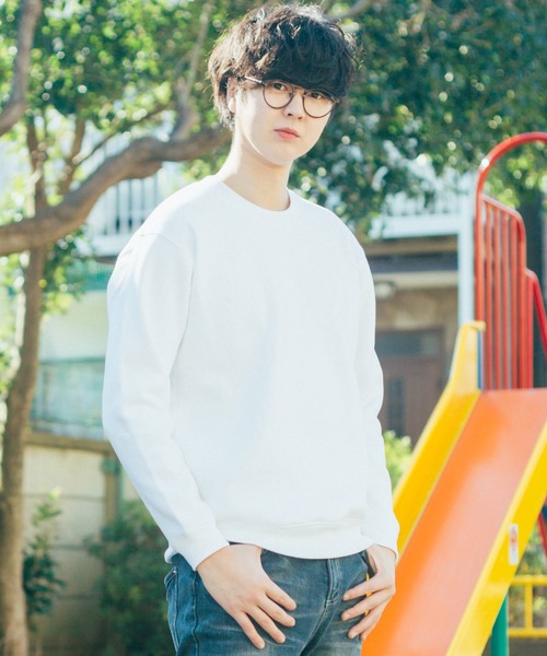 BEATJIVE（ビートジャイブ）の「バックプリント フォトプリント スウェット　トレーナー（スウェット・メンズ・ブラック/ホワイト・MEDIUM/LARGE）」の6枚目の写真