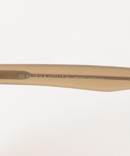 BEAUTY&YOUTH UNITED ARROWS(ビューティーアンドユースユナイテッドアローズ)の「BY∴ ラウンドサングラス о(サングラス・レディース・ベージュ/その他1・FREE)」の7枚目の写真