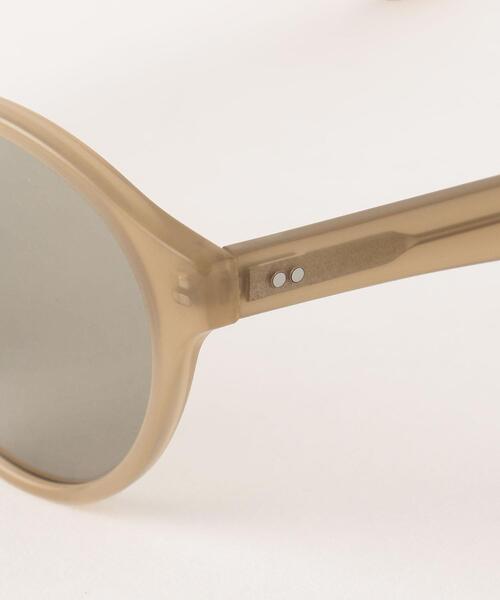 BEAUTY&YOUTH UNITED ARROWS(ビューティーアンドユースユナイテッドアローズ)の「BY∴ ラウンドサングラス о(サングラス・レディース・ベージュ/その他1・FREE)」の6枚目の写真
