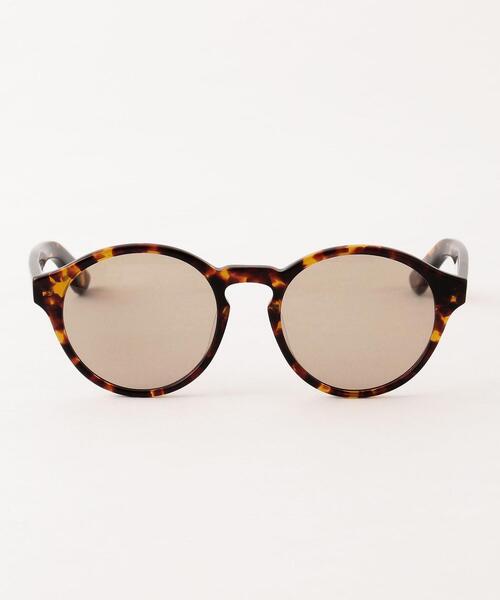 BEAUTY&YOUTH UNITED ARROWS(ビューティーアンドユースユナイテッドアローズ)の「BY∴ ラウンドサングラス о(サングラス・レディース・ベージュ/その他1・FREE)」の4枚目の写真