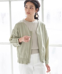 【UVケア】ライトブルゾン